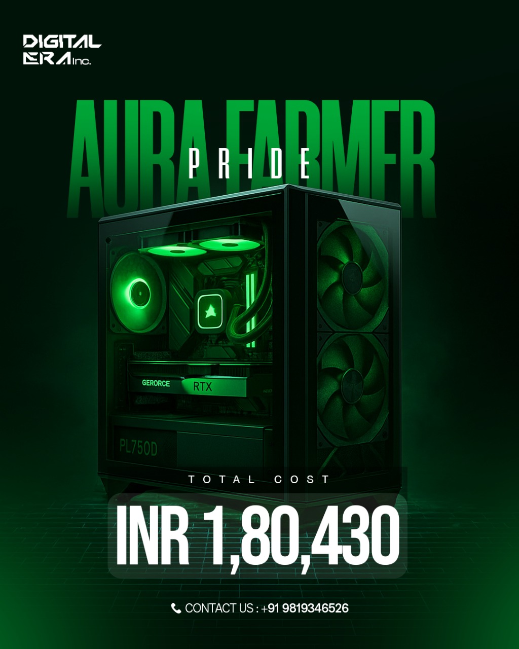 XRIG Snowwolf PC Build